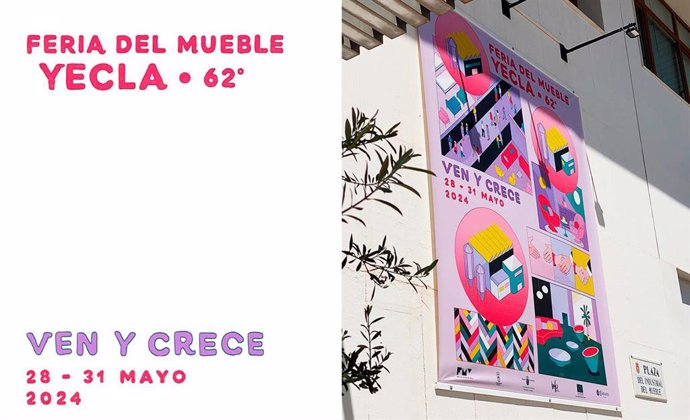 La próxima semana abre el telón la 62 edición de la Feria del Mueble Yecla (FMY)