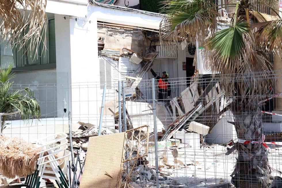 El lugar donde se produjeron los hechos, a 24 de mayo de 2024, en Palma de Mallorca, Mallorca, Baleares (España). 
