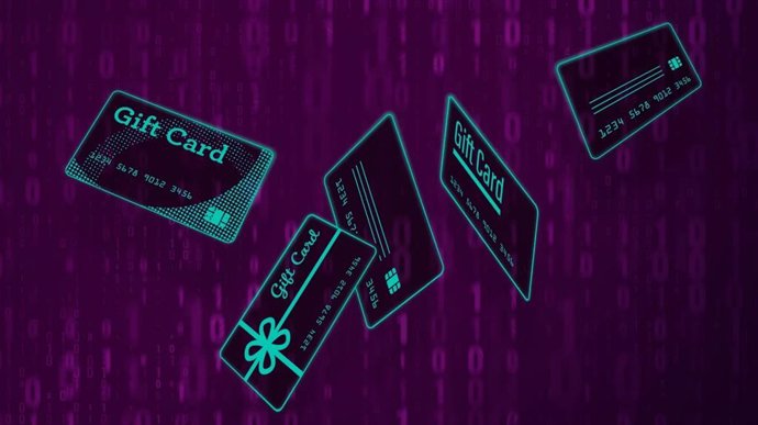 Ciberdelincuentes roban tarjetas regalo de comercios minoristas.