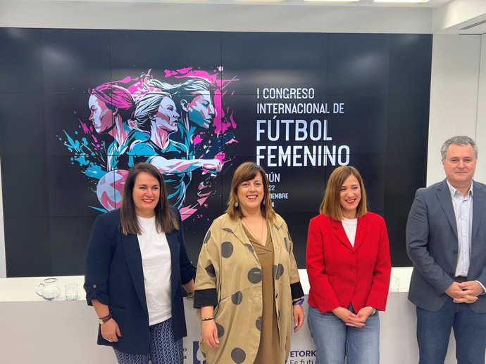 Presentación del congreso internacional de fútbol femenino