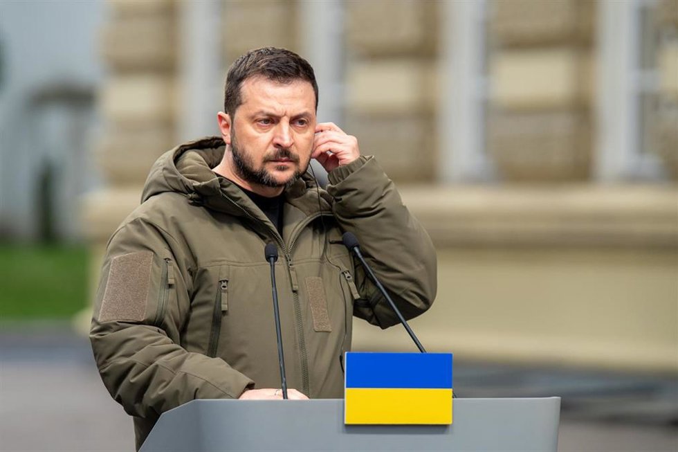 Archivo - El presidente ucraniano, Volodimir Zelenski, en una imagen de arvchivo durante una visita a Polonia