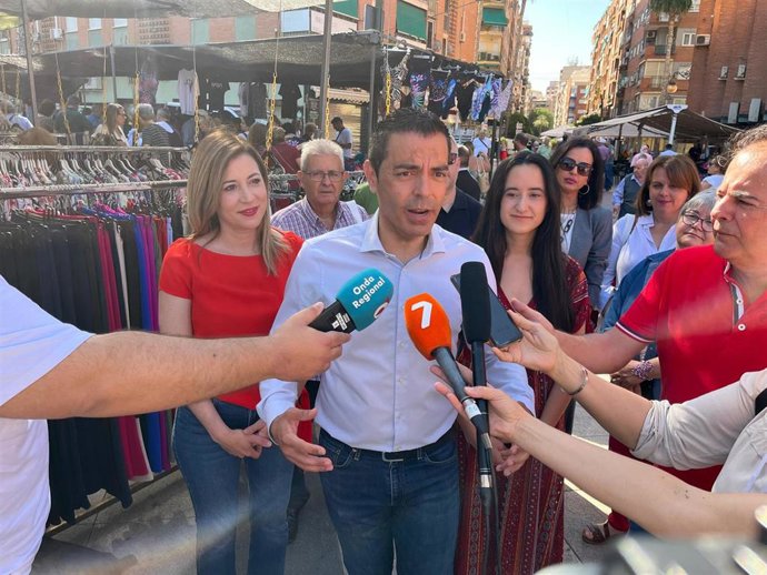 El candidato a las elecciones del Parlamento Europeo, Marcos Ros