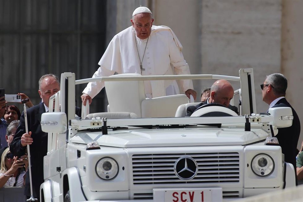 El Papa en una foto de archivo 