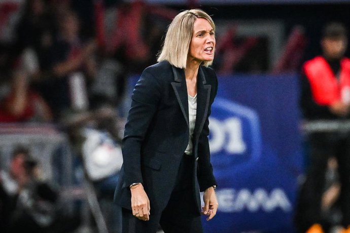 Archivo - Sonia BOMPASTOR of Lyon during the womens French championship D1 Arkema football match between Paris Saint Germain and Olympique Lyonnais on October 1, 2023 at Parc des Princes stadium in Paris, France - Photo Matthieu Mirville / DPPI
