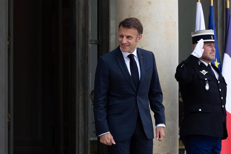 El presidente francés, Emmanuel Macron