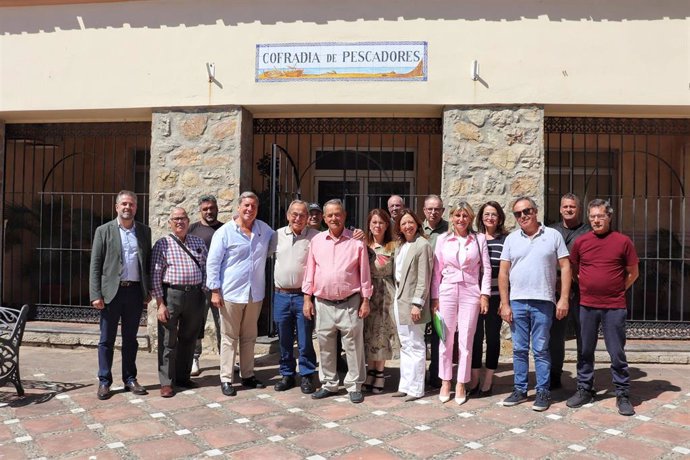 Encuentro con pescadores de la provincia de Málaga.