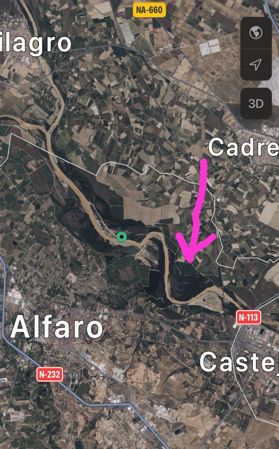 Ubicación de las obras