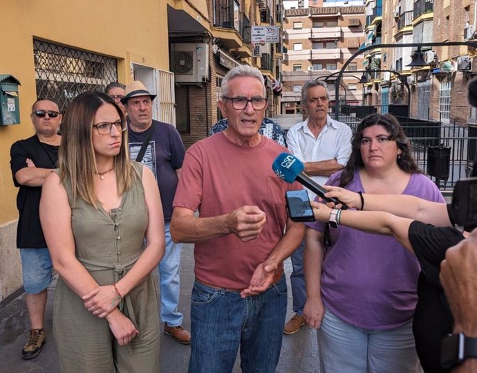 El candidato de Podemos a las elecciones europeas Diego Cañamero.