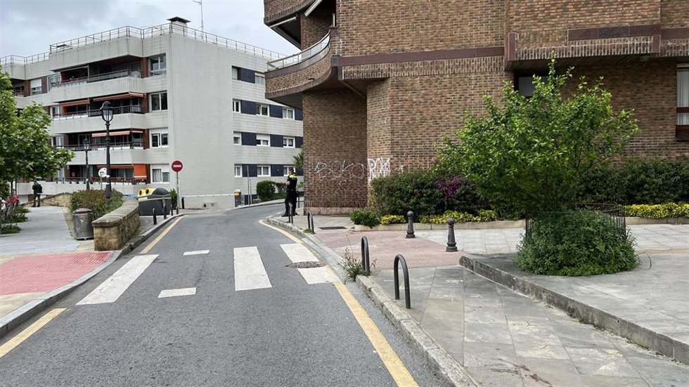 Lugar de Getxo (Bizkaia) donde fue apuñalado mortalmente un joven de 23 años.