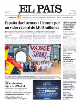 Portada de El País 27 de mayo de 2024