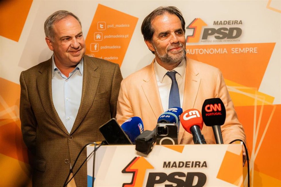 Archivo - Imagen de archivo del líder del PSD en Madeira, Miguel Albuquerque
