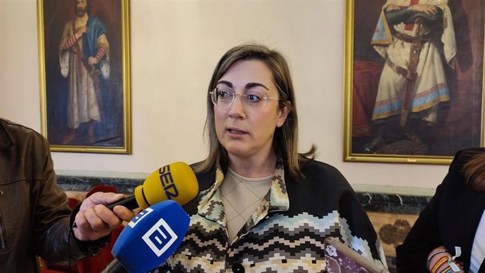 La portavoz de Vox en el Ayuntamiento de Oviedo, Sonsoles Peralta.