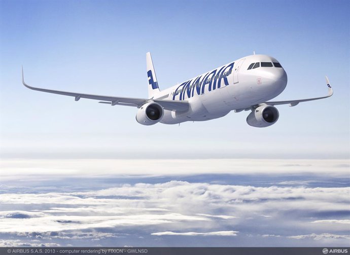 Avión de Finnair