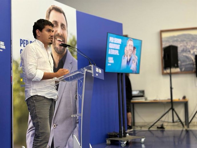 El director de la campaña de las europeas de Junts y número tres de la candidatura, Aleix Sarri