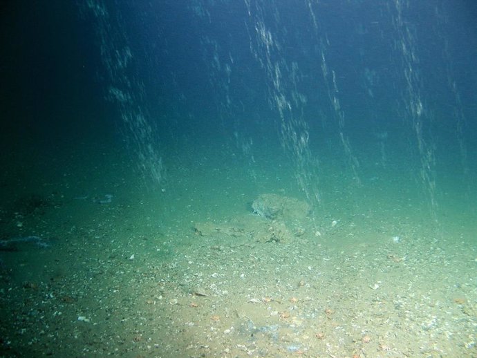 Archivo - Fugas de metano en el fondo alrededor de pozos abandonados en el Mar del Norte