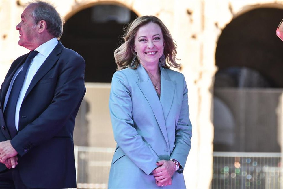Giorgia Meloni, primera ministra de Italia