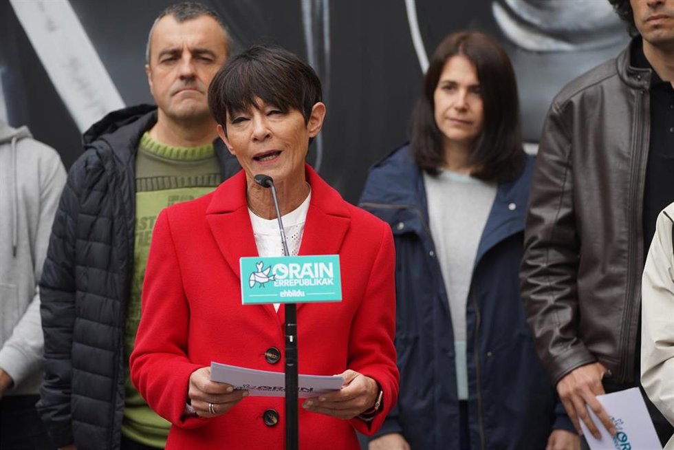 La portavoz de EH Bildu en Gipuzkoa, Maddalen Iriarte