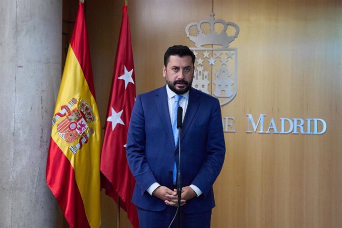 El portavoz del Partido Popular en la Asamblea de Madrid, Carlos Díaz-Pache.