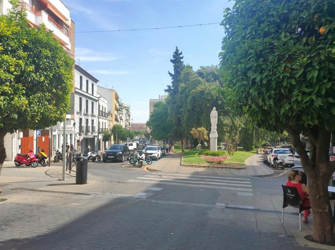 Archivo - Rambla de la Mártir Santa Eulalia de Mérida.