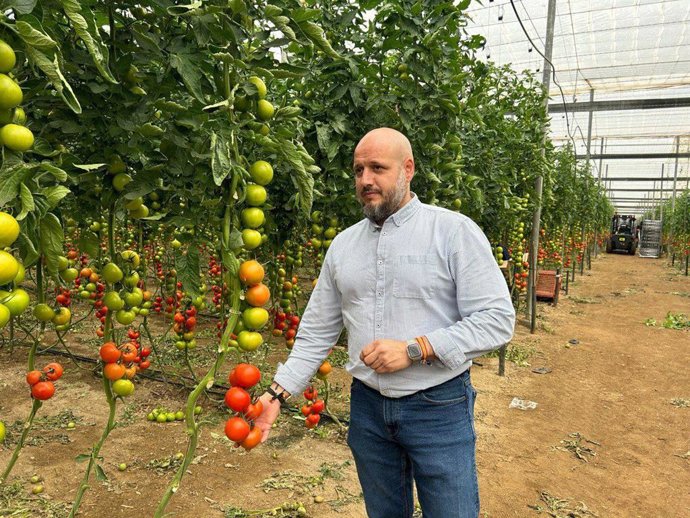 El portavoz adjunto de Vox en el Parlamento de Andalucía y candidato al Parlamento Europeo, Rodrigo Alonso.
