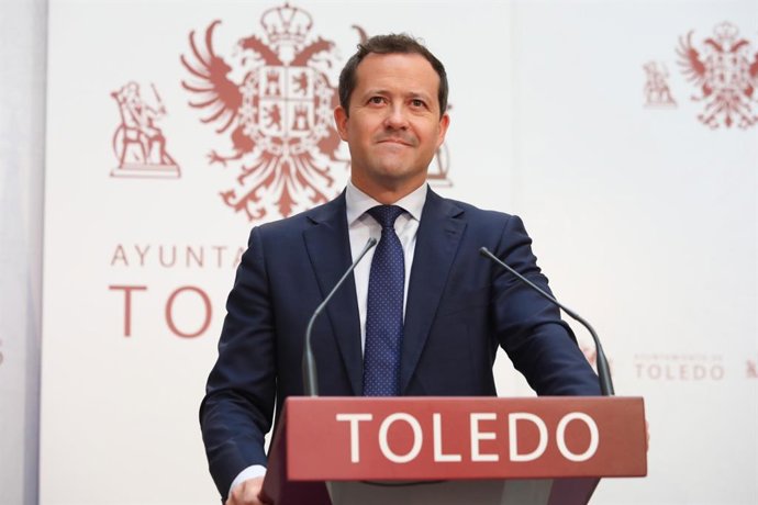 El alcalde de Toledo, Carlos Velázquez.