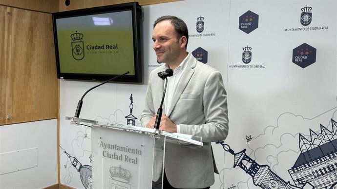 El portavoz del Ayuntamiento de Ciudad Real, Guillermo Arroyo.