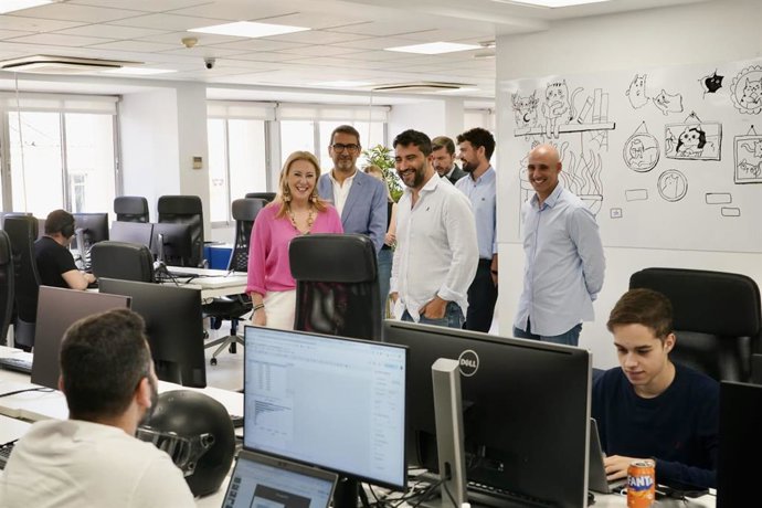 Carolina España ha subrayado el impacto global de la empresa malagueña Freepik y su posición de liderazgo en el sector audiovisual y del diseño gráfico.