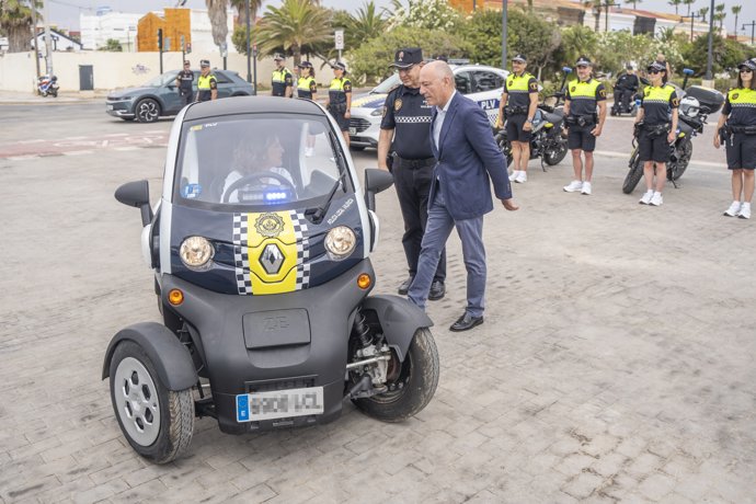 La alcalde de Valncia, María José Catalá, en la presentación del dispositivo 