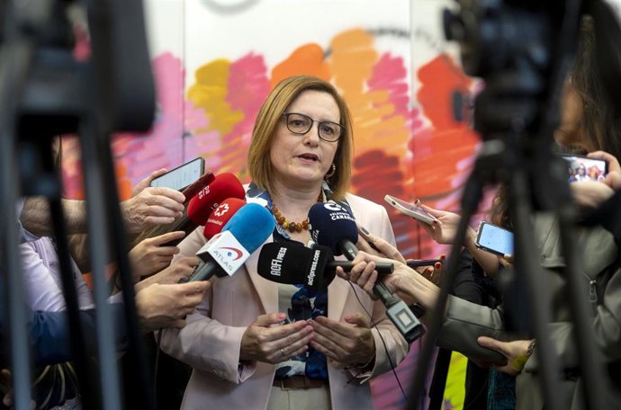 Archivo - La consejera de Bienestar Social, Igualdad, Juventud, Infancia y Familias de Canarias, María Candelaria Delgado