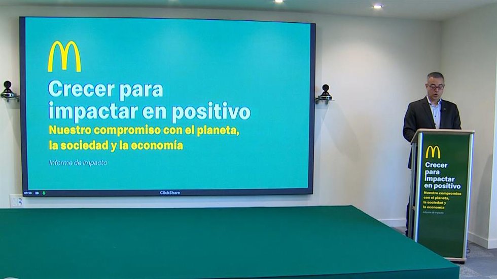 McDonalds presenta su informe de impacto positivo y compromiso con el crecimien