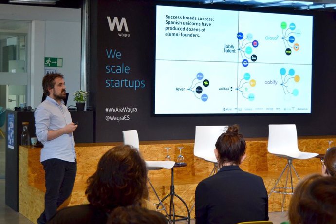 Archivo - Presentación del 'Spain Ecosystem Report' en las instalaciones de Wayra (Telefónica).