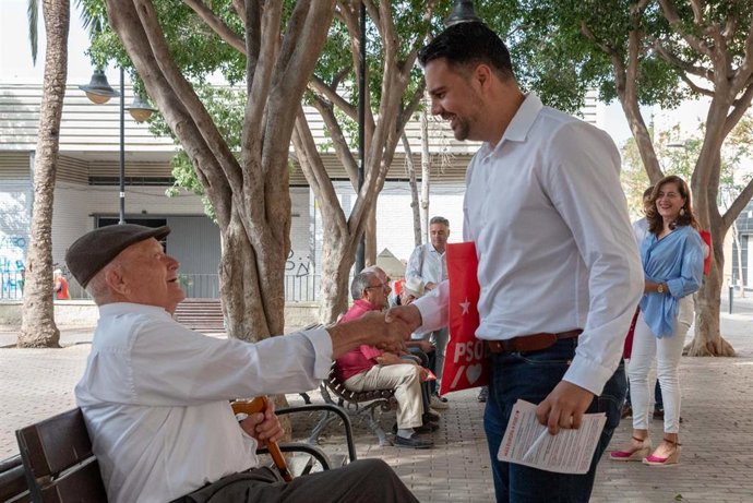 El parlamentario autonómico por el PSOE de Almería Mateo Hernández Tristán