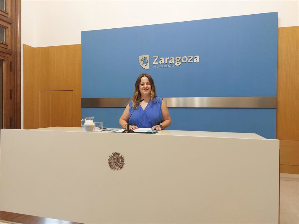 La portavoz municipal de ZeC, Elena Tomás.