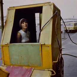 La fotografía 'Girl in a box Leningrad', de 1981