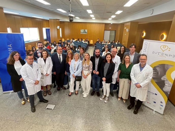 Presentación de Euterpe_adn, en el Hospital Clínico de Santiago de Compostela