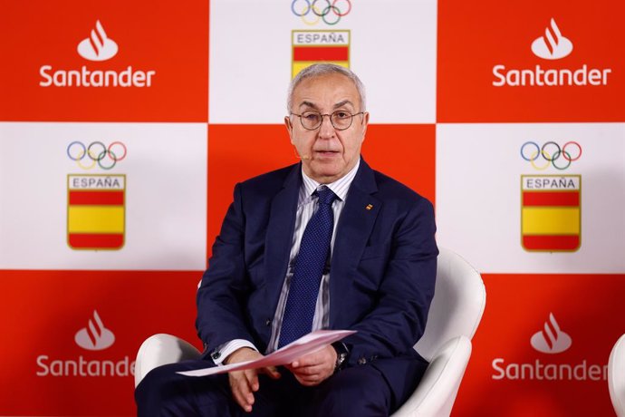 Archivo - Alejandro Blanco attends during an event of Banco Santander for climate sustainability for the Paris 2024 Olympic Games at COE headquarters on February 13, 2024 in Madrid, Spain.