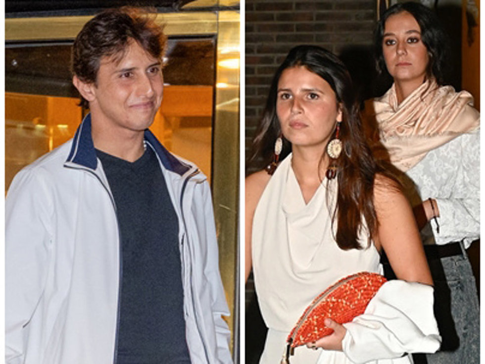 ANDRÉS ROCA REY DISFRUTA DE SU PAASO POR MADRID EN COMPAÑÍA DE TANA RIVERA Y VICTORIA FEDERICA