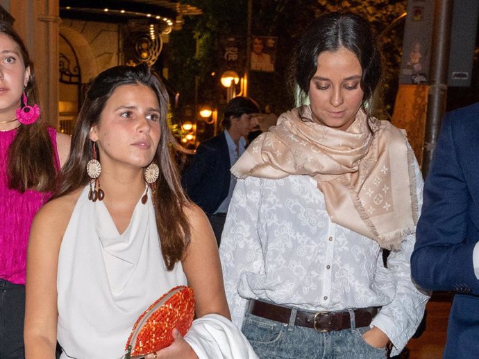 Victoria Federica y Tana Rivera de cena el pasado viernes por Madrid