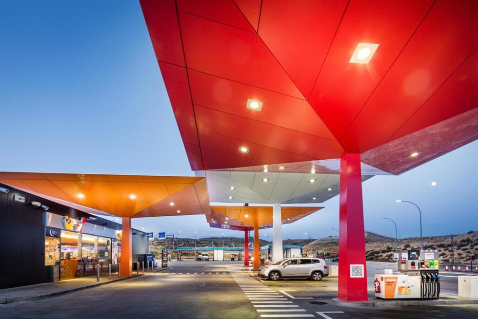 Estación de servicio de Repsol
