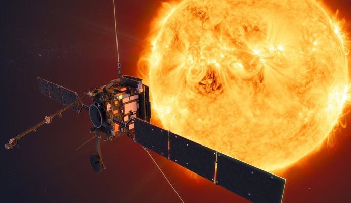 Ilustración de la nave Solar Orbiter