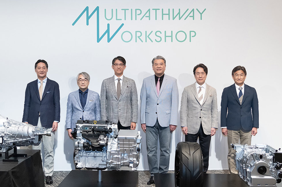 Toyota, Mazda y Subaru presentan nuevos motores para vehículos electrificados con hidrógeno líquido.