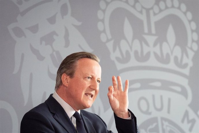 David Cameron, ministro de Exteriores de Reino Unido