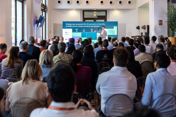 El CEO de Innovación de EDP, Antonio Coutinho, durante la apertura del 'Bootcamp' de 'Free Electrons'