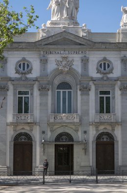 Archivo - El edificio del Tribunal Supremo. 
