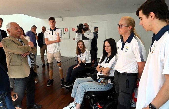 Presentación de los 10 deportistas de CyL preseleccionados para los Juegos Paralimpicos