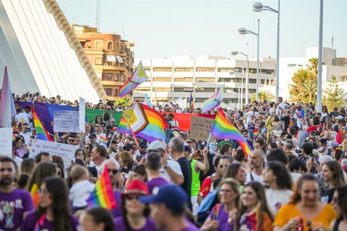 Archivo - Arxiu- Orgull LGTBI 2023 a València