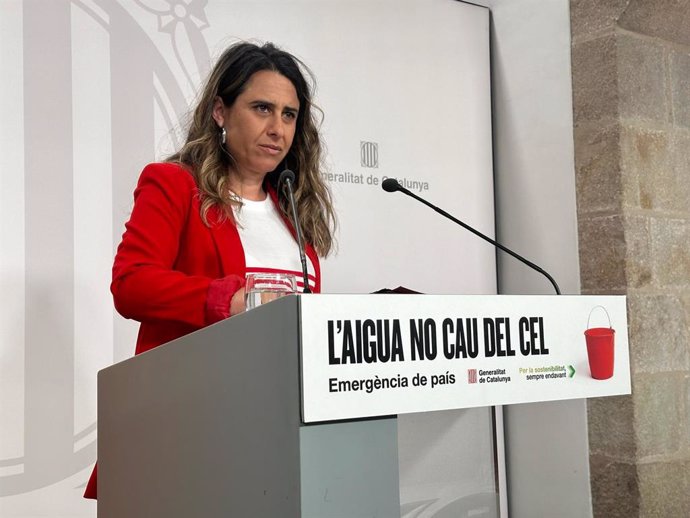 La portavoz del Govern en funciones, Patrícia Plaja