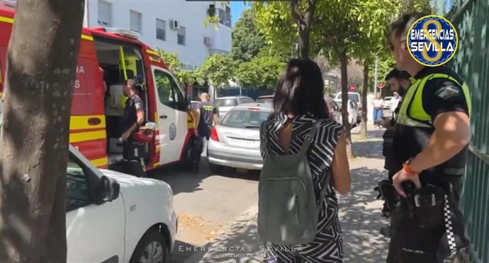 Imagen del lugar del incendio