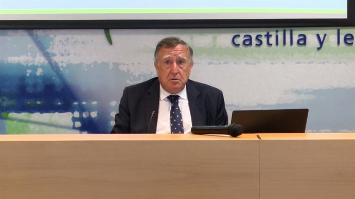 Enrique Pascual en un momento de la rueda de prensa ofrecida en Valladolid