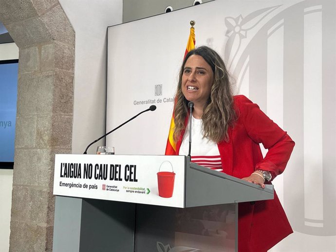 La portavoz del Govern en funciones, Patrícia Plaja